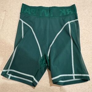 Dark Green Athletic Shorts